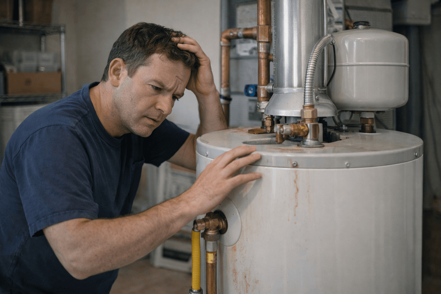 Signs You Need Professional Plumbers in Lawrence IN for Water Heater Issues